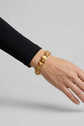 Freyja Club | Fully Gold Parlak Bileklik