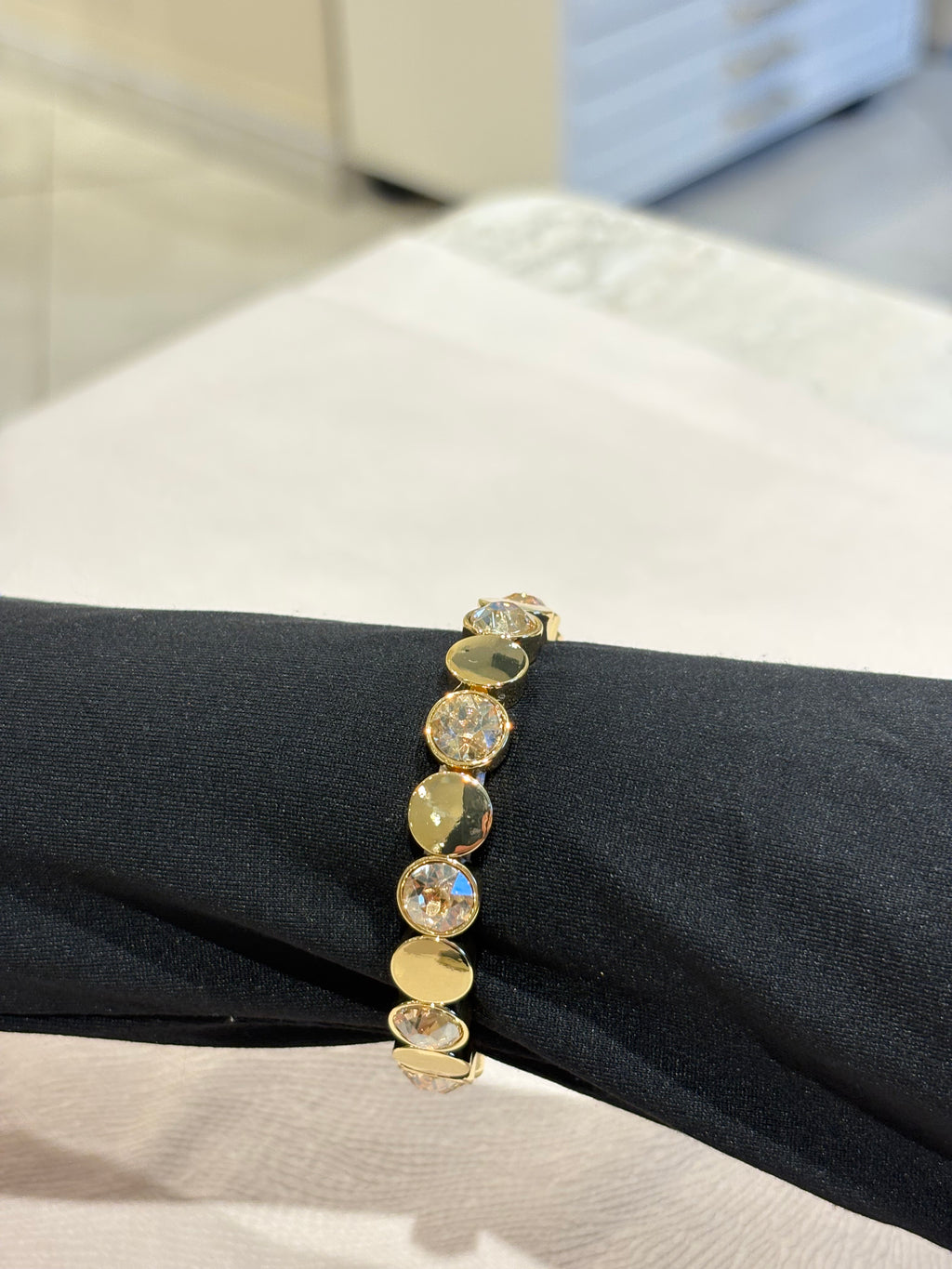 Freyja Club | Gold Shiny Round Bileklik