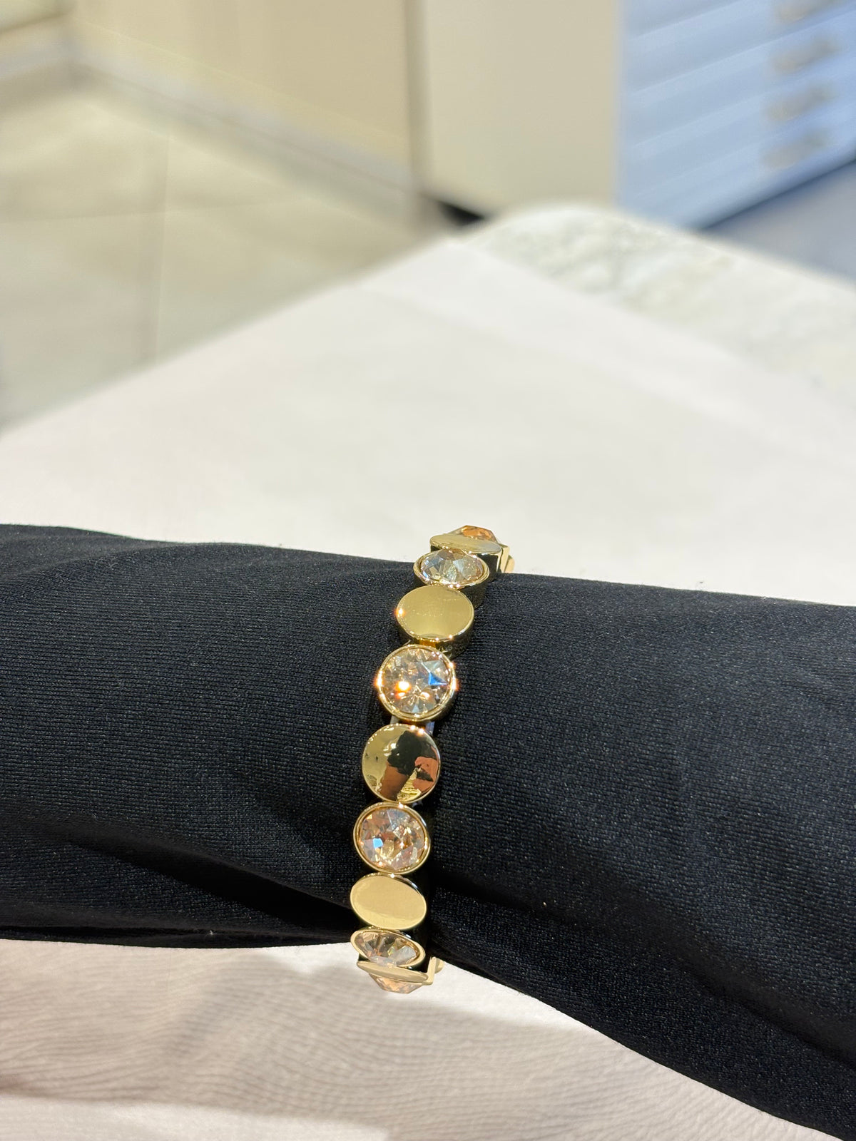 Freyja Club | Gold Shiny Round Bileklik
